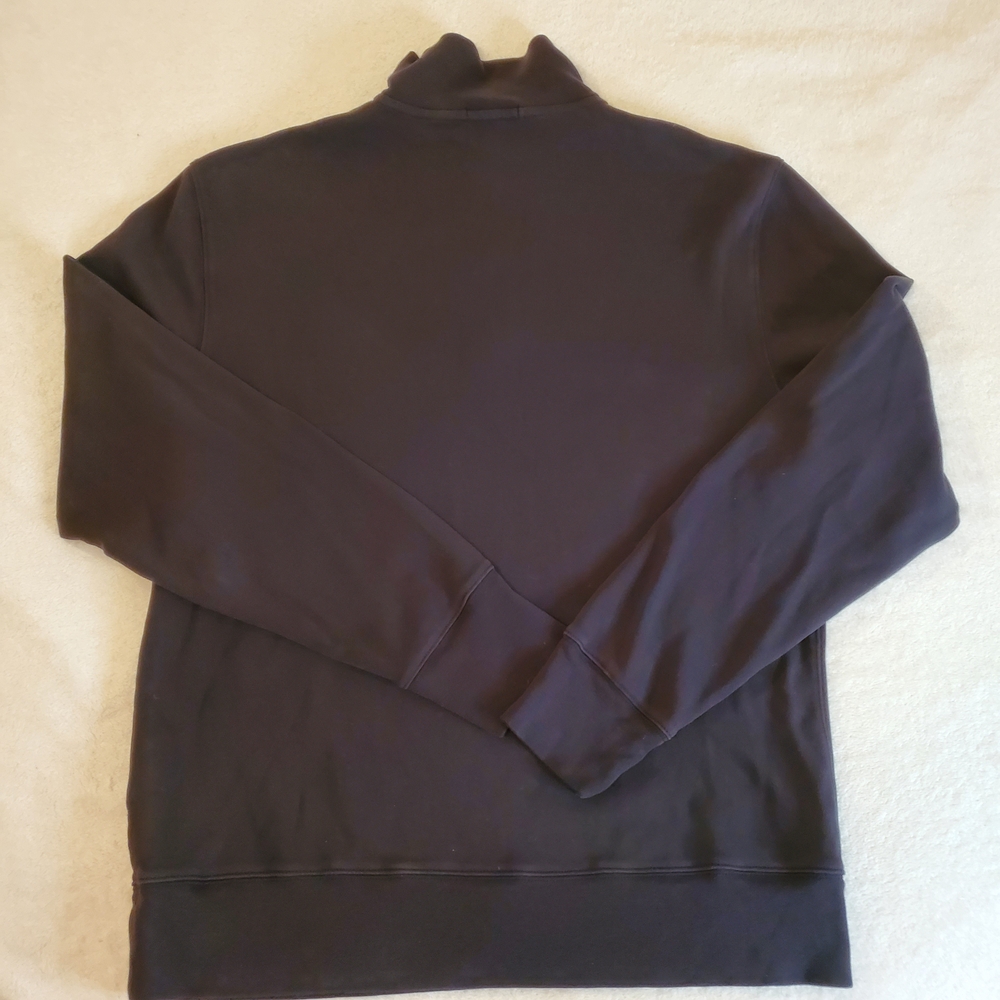 Burberry Black Pullover with Patterned Trim - image 6